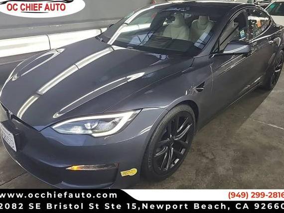 TESLA MODEL S 2022 5YJSA1E54NF492489 image